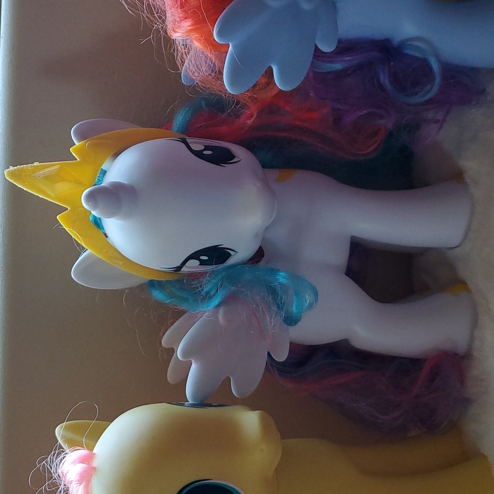 Bundle of 6 My Little Pony Plastic 8.5" - Picture 6 of 14
